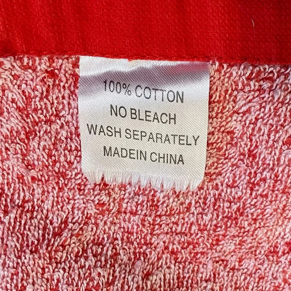 IN-N-OUT BURGER 100% Cotton Beach Bath Towel Red‎ & Blue 57 x 29